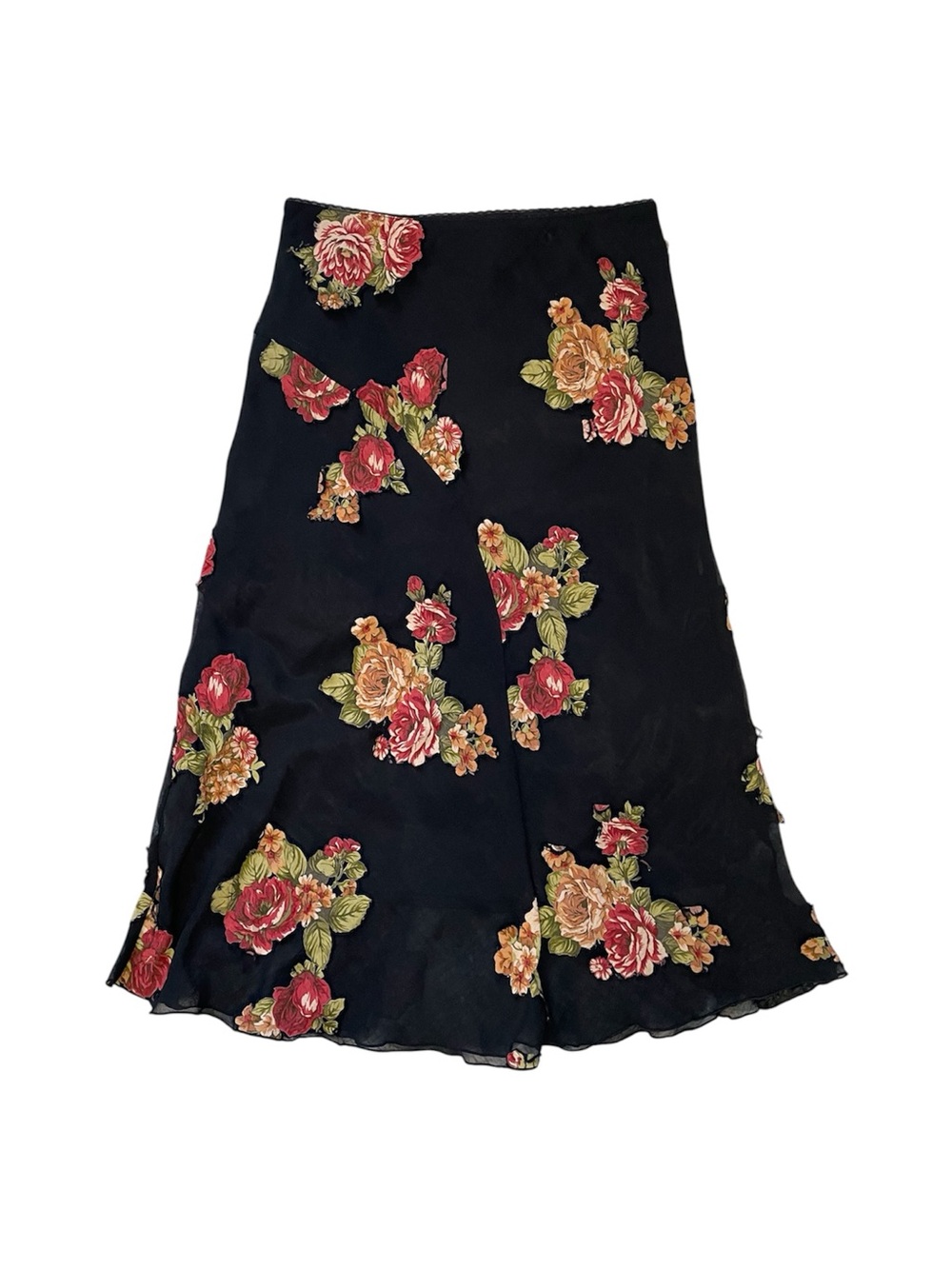 Tristan & Iseut Floral Midi Skirt